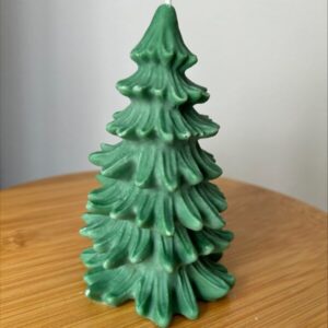 Grote kerstboom groen