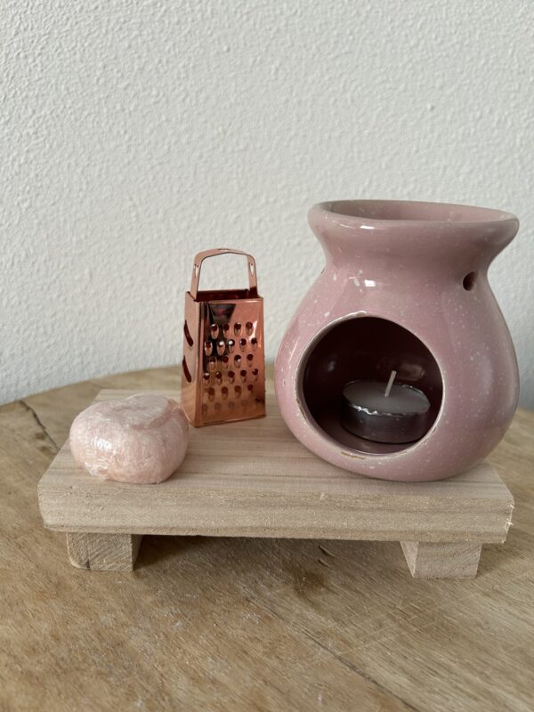 Giftbox roze met geurblokje